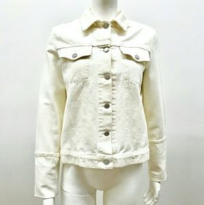 Helmut Lang Cuffed Denim Jacket